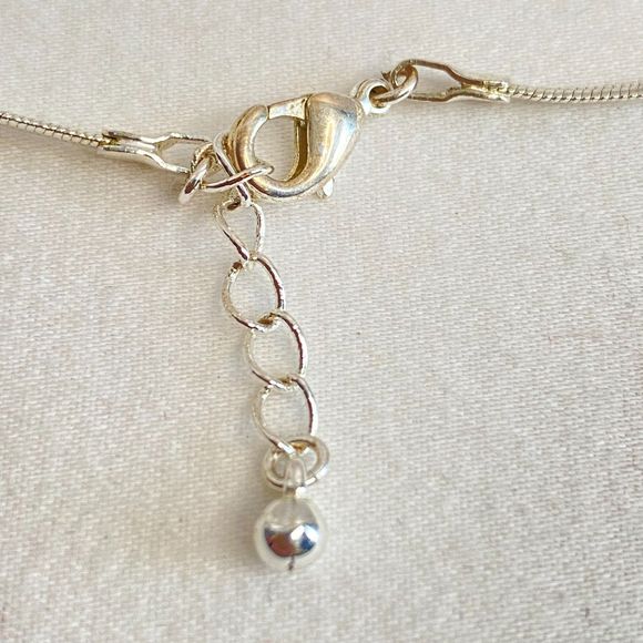 Demi Parure Necklace Bracelet Yellow Teardrop & Rhinestones On Silver Tone Chain - Picture 6 of 15